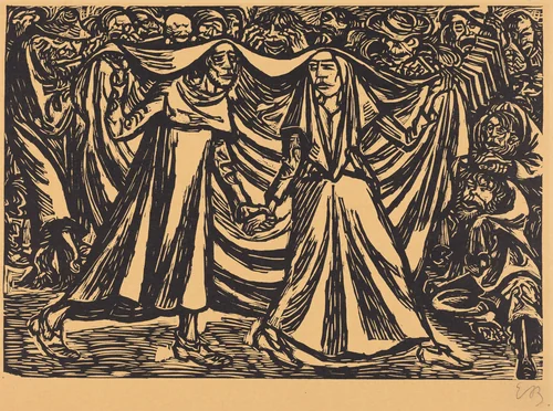 The Dance of Death II by Ernst Barlach, portfolio, 1921