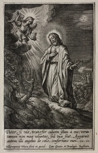 The Passion of Christ by Hieronymus Wierix, print, 1614-1624