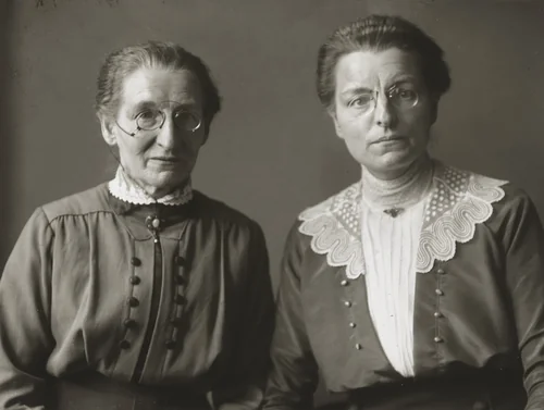 Elementary Schoolteachers by August Sander, photograph, 1920
