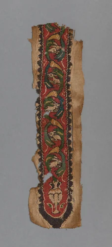 Fragment from a Tunic by Unknown, textile, 500-1599