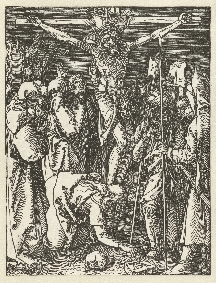 Kruisiging by Unknown, print, 1509