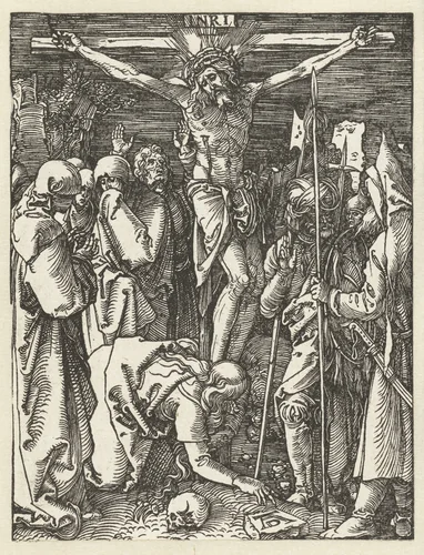 Kruisiging by Unknown, print, 1509