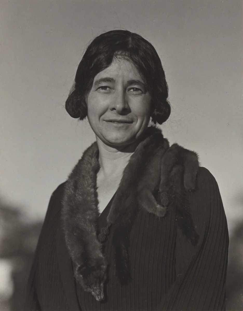 Ida O'Keeffe by Alfred Stieglitz, photograph, 1924