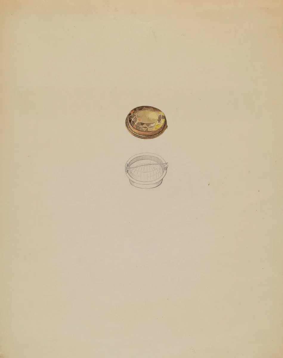 Brooch by Doris Beer, index of american design, 1936