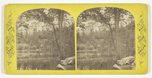 Mirror Lake A, No. 35 from the series "California and The Pacific Coast, West from Omaha" by Andrew J. Russell, photograph, 1850-1902