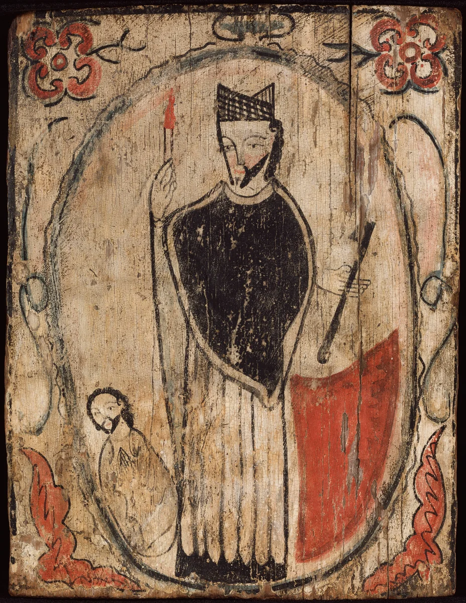 Saint Blasius by Antonio Molleno, painting, 1820-1840