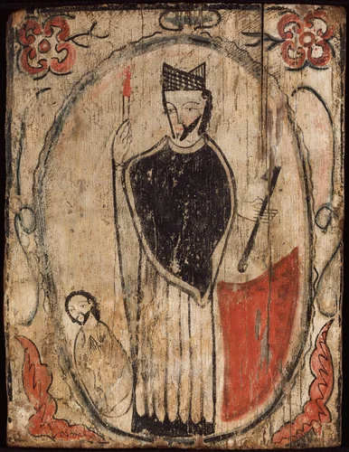 Saint Blasius by Antonio Molleno, painting, 1820-1840