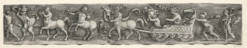 Triumph of Bacchus by Georg Pencz, print, 1534-1544