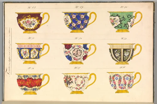 Porcelain Designs by anonymous, book, 1820-1830