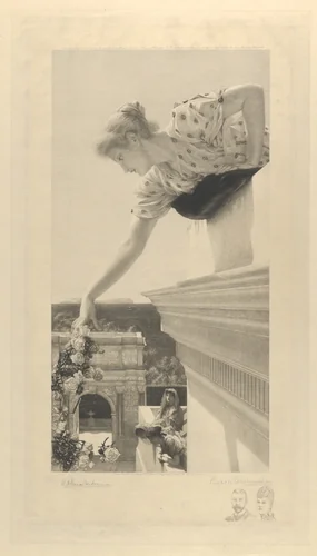 God Speed by Lawrence Alma-Tadema, print, 1894