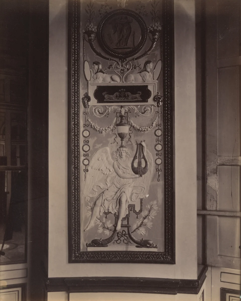 Château de Bagatelle by Eugène Atget, photograph, 1913