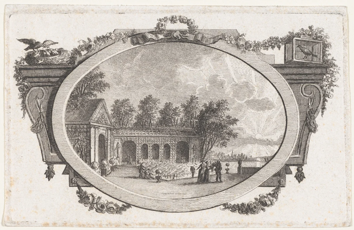 Autumn (Wine Harvest) by Charles Michel Campion, print, 1768