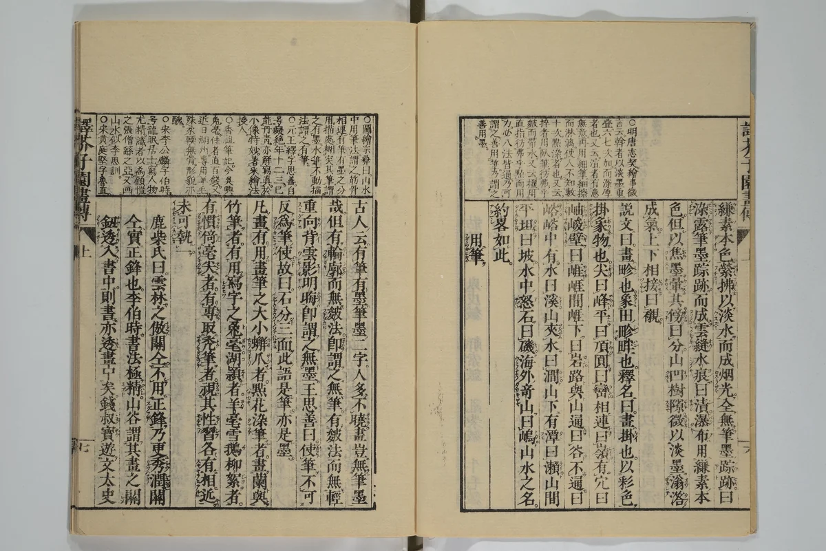 The Mustard Seed Garden Painting Manual (Yakubon Kaishien gaden) 譯本芥子園畫傳 by Kashiwagi Jotei (柏木如亭), book, 1817-1818