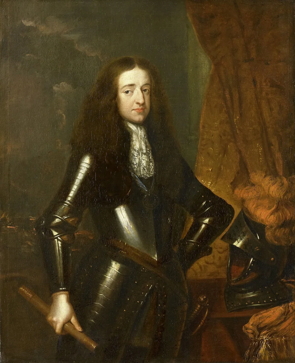 Portrait of Willem III (1650-1702), Prince of Orange and since 1689, King of England by Caspar Netscher, painting, 1670-1684