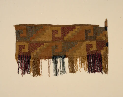 Fragment by Possibly central or south coast, textile