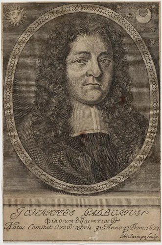 John Gadbury, Astrologer by John Savage, print, 1660-1700