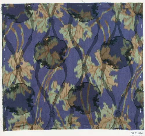 Textile sample by Unknown Designer, textile, 1900