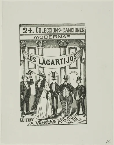 The Dandies by José Guadalupe Posada, print, 1871-1913