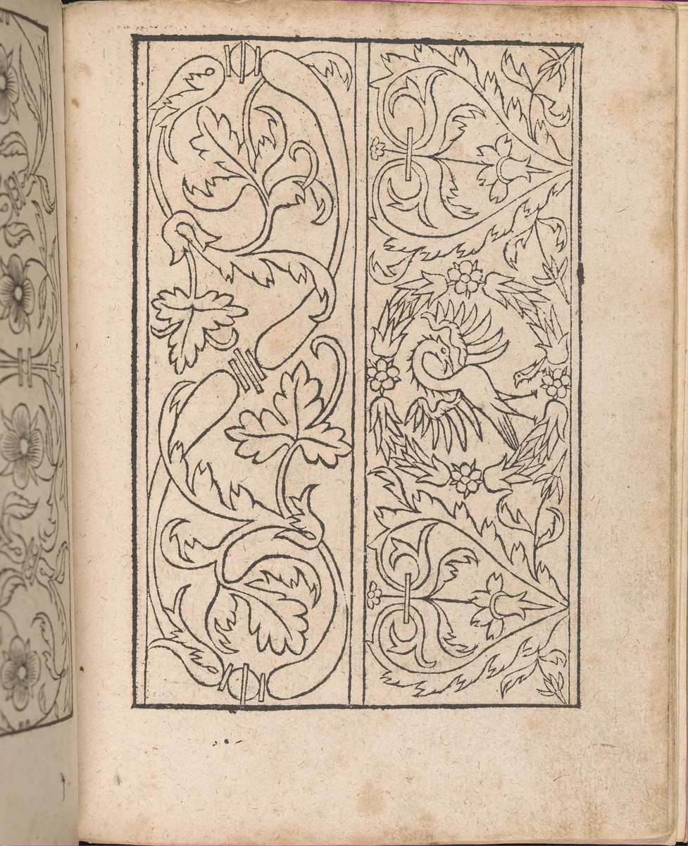 New Modelbüch allen Nägerin u. Sydenstickern (Page 24r) by Hans Hoffman, book, 1556