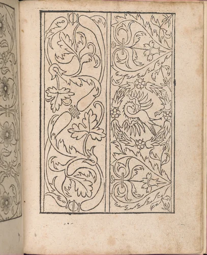 New Modelbüch allen Nägerin u. Sydenstickern (Page 24r) by Hans Hoffman, book, 1556