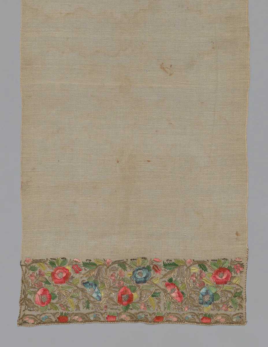 Towel or Napkin by Turkey, textile, 1825-1875