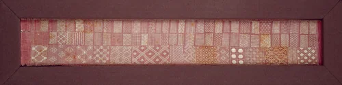 Sampler by Probably France, textile, 1750-1800