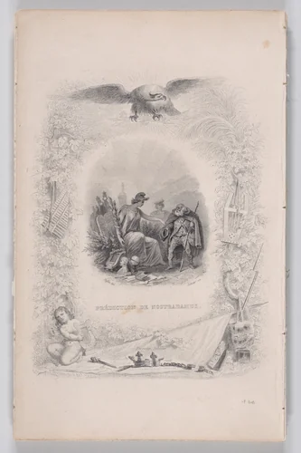 Prediction of Nostradamus, from "The Songs of Béranger" by Auguste Raffet, print, 1829