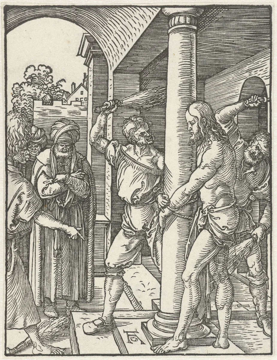 Geseling van Christus by Unknown, print, 1509