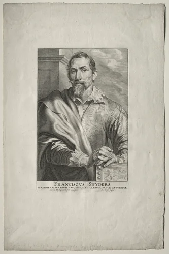 Frans Snyders by Anthony van Dyck, print, 1930-1933