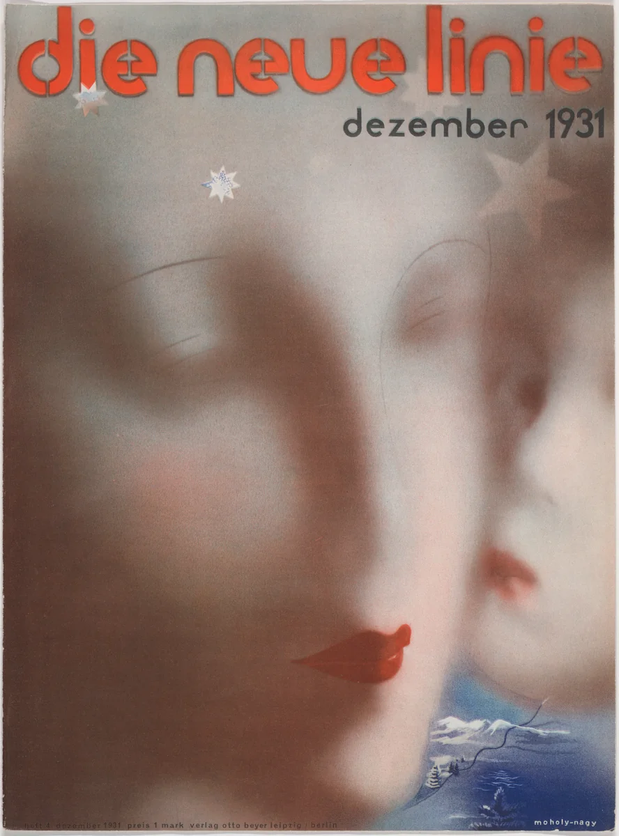 Die neue Linie, Dezember 1931 by László Moholy-Nagy, design, 1931