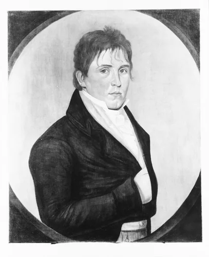 Gentleman of the Hale Family by William Jennys, artwork, 1804-1807