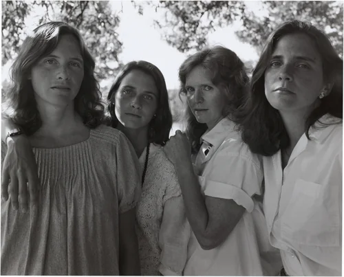 The Brown Sisters, Allston, Massachusetts by Nicholas Nixon, photograph, 1985