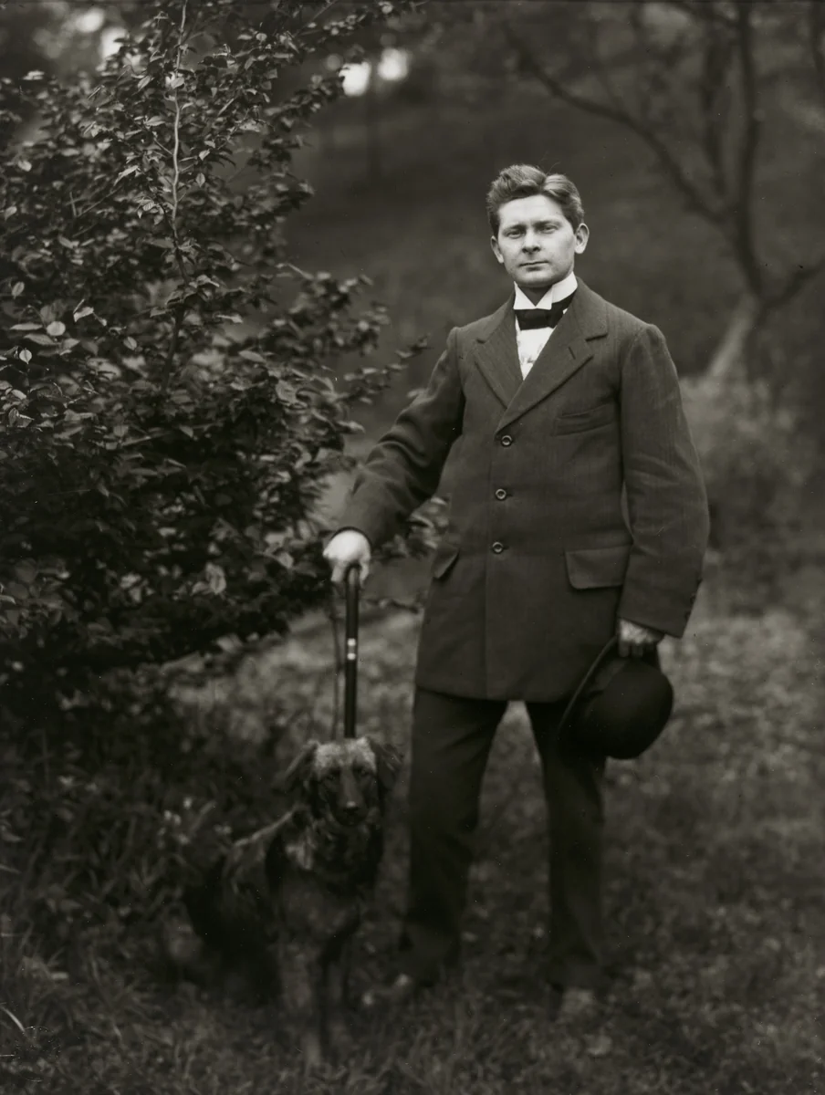 Young Farmer by August Sander, photograph, 1914