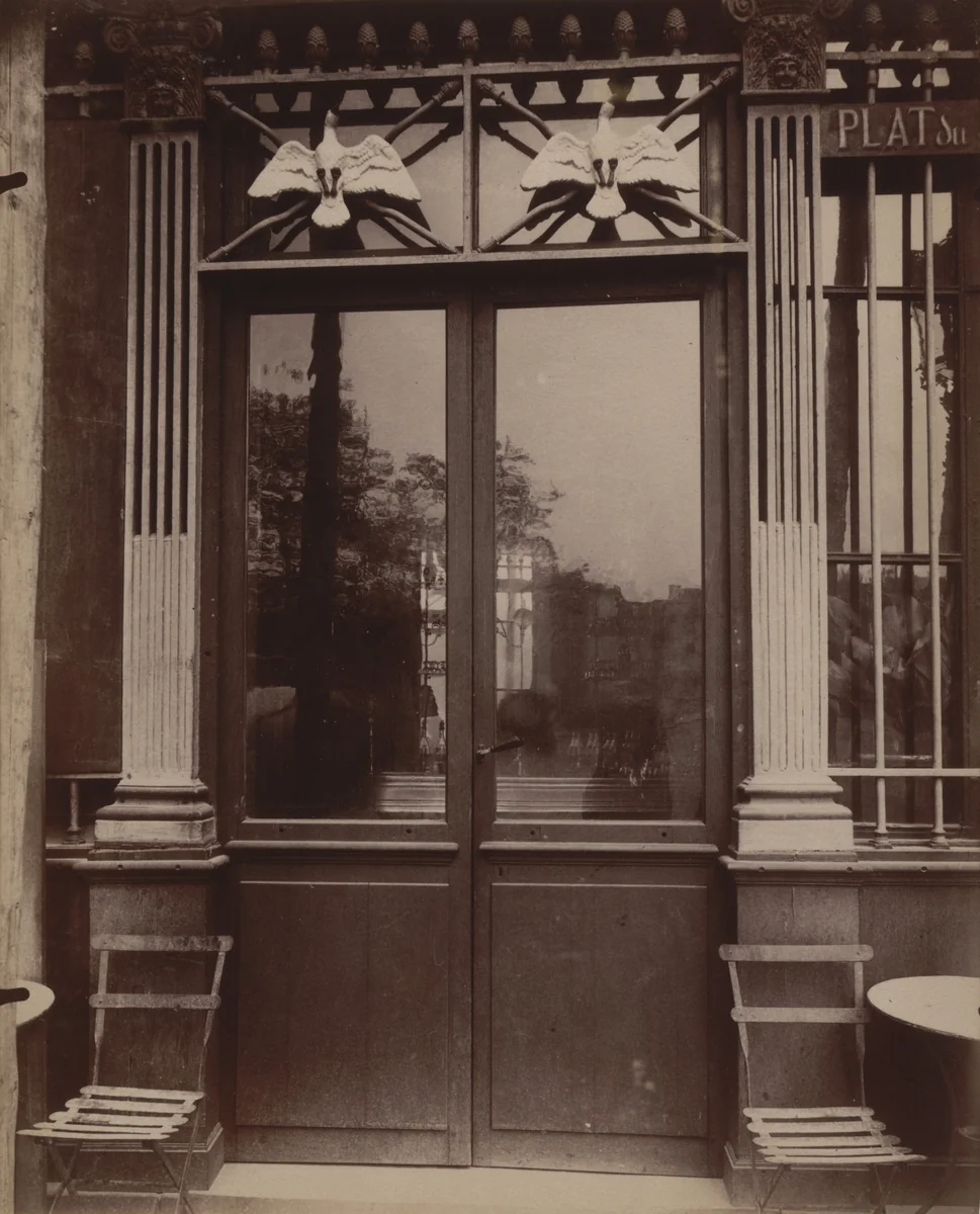 Cabaret. 62 Rue de l'Hôtel de Ville by Eugène Atget, photograph, 1902
