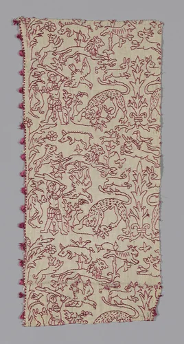 Fragment by Spain, textile, 1501-1600
