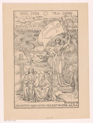Transvaalse prent by Antoon Derkinderen, print, 1902