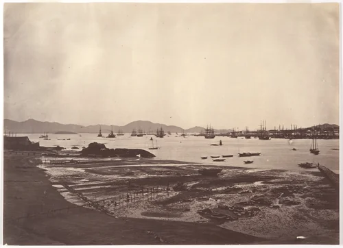 Amoy Harbour by John Thomson, photograph, 1869
