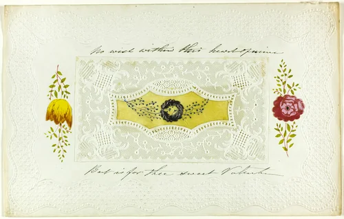 No Wish within this Heart of Mine (valentine) by Unknown Artist, other, 1801-1900