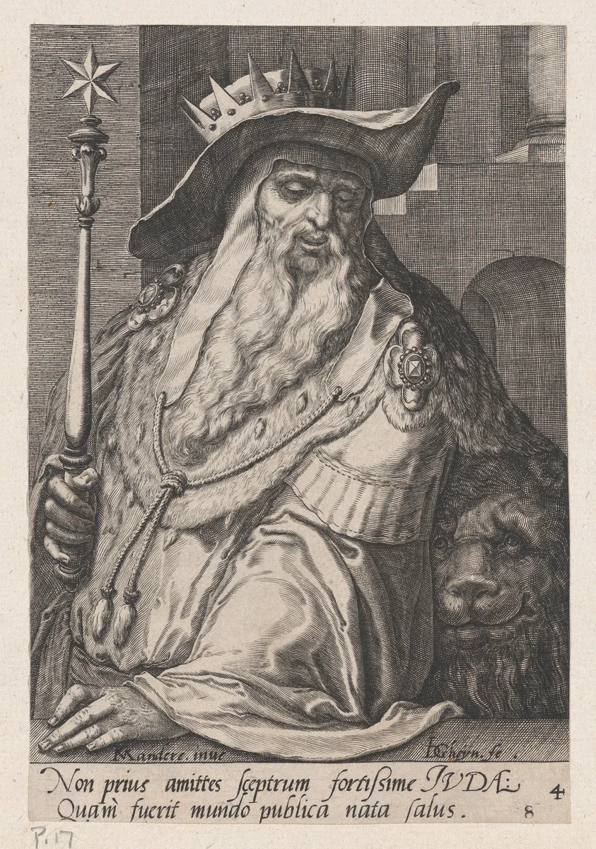 Judah, from The Twelve Sons of Jacob by Jacques de Gheyn II, print, 1584-1594
