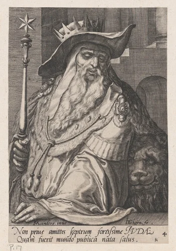 Judah, from The Twelve Sons of Jacob by Jacques de Gheyn II, print, 1584-1594