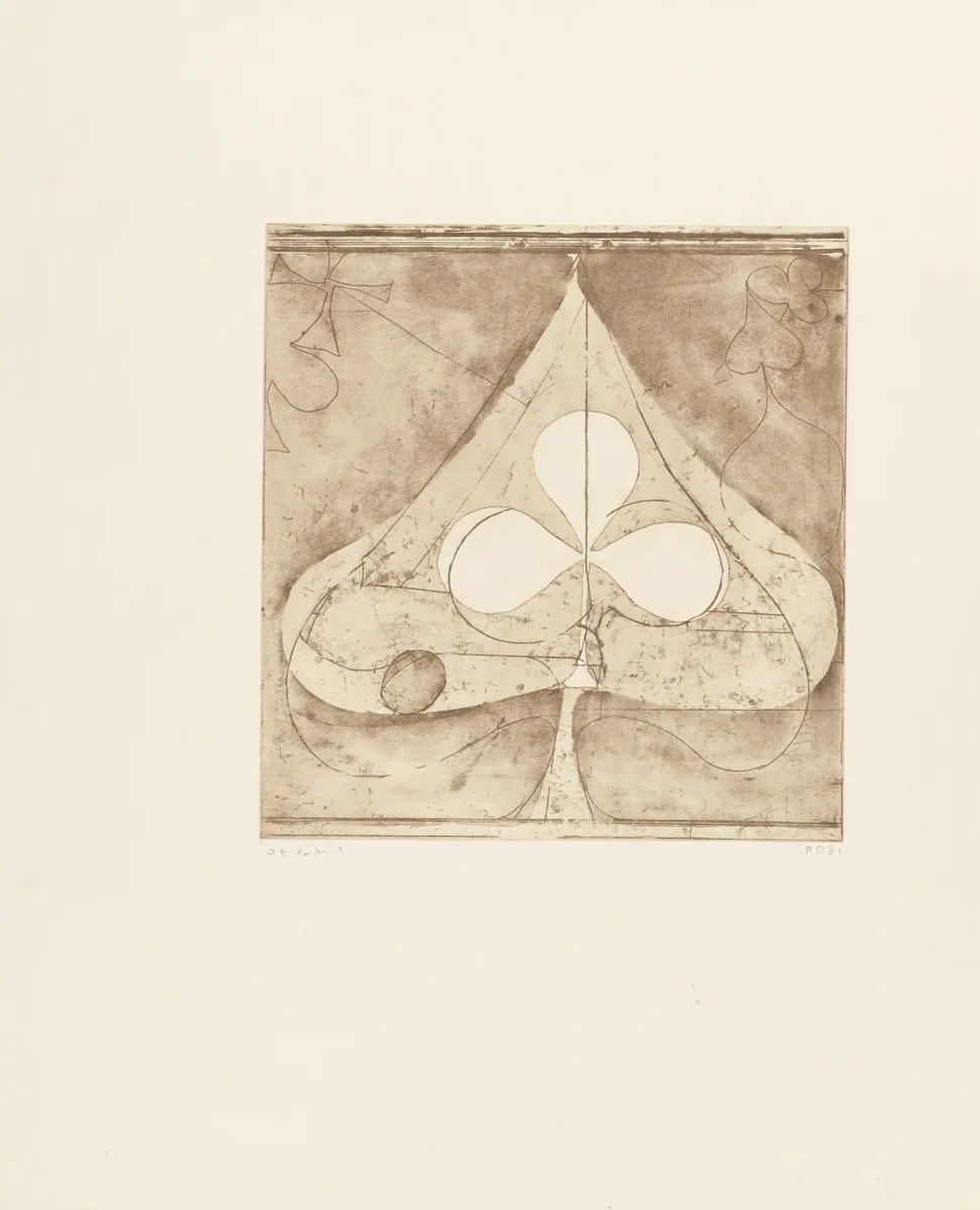 White Club by Richard Diebenkorn, print, 1981