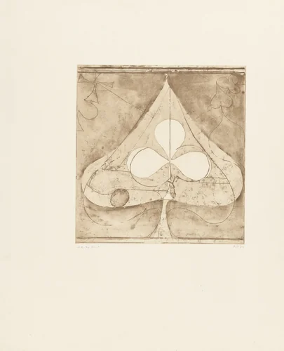 White Club by Richard Diebenkorn, print, 1981