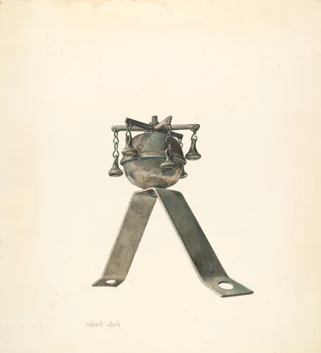 Sleigh Bells by Robert Clark, index of american design, 1938