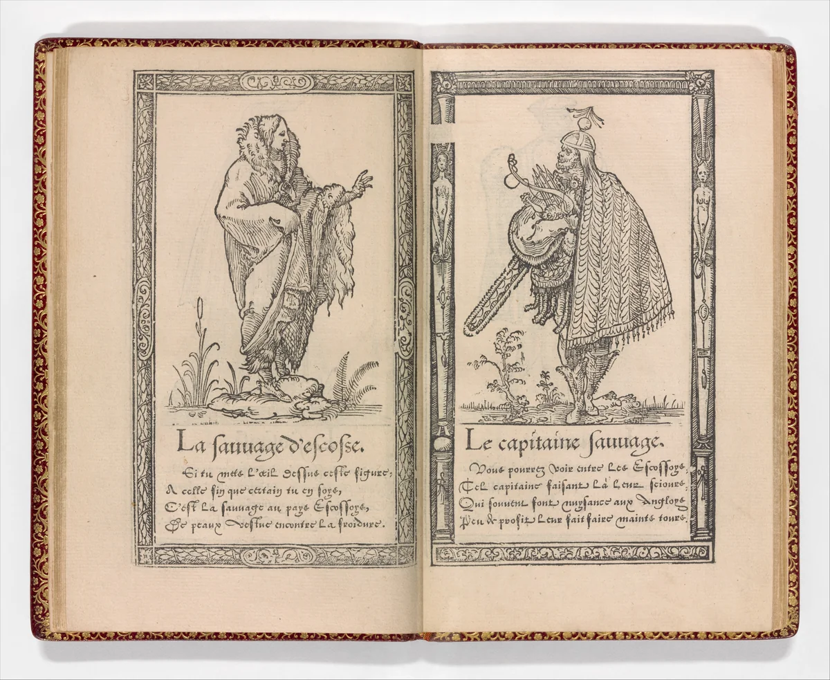 Recueil de la diversité des habits by François Desprez, book, 1562