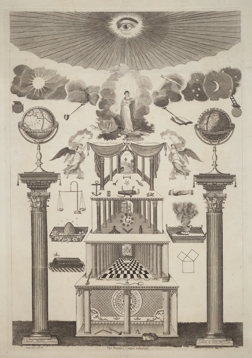 The Master's Carpet by Thomas Kensett, print, 1812