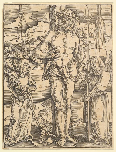 Man of Sorrows, from Speculum Passionis Domini Nostri Ihesu Christi by Hans Baldung, print, 1507