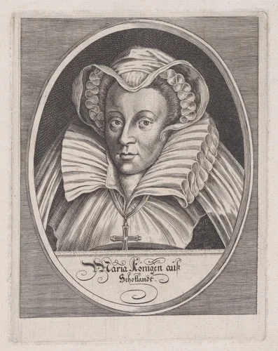 Mary, Queen of Scots by Léopold Massard, print, 1800-1899
