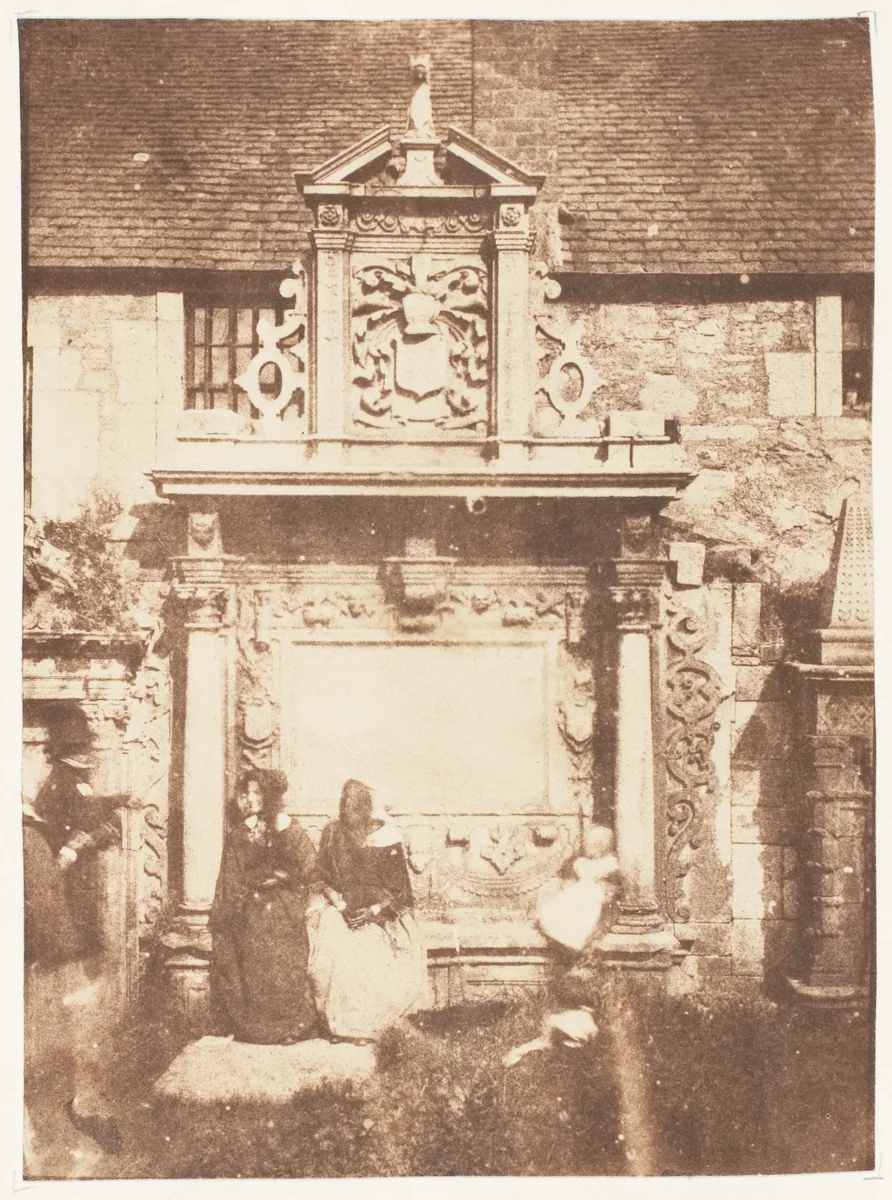 Edinburgh. Greyfriar's Churchyard by Hill and Adamson, photograph, 1843-1847