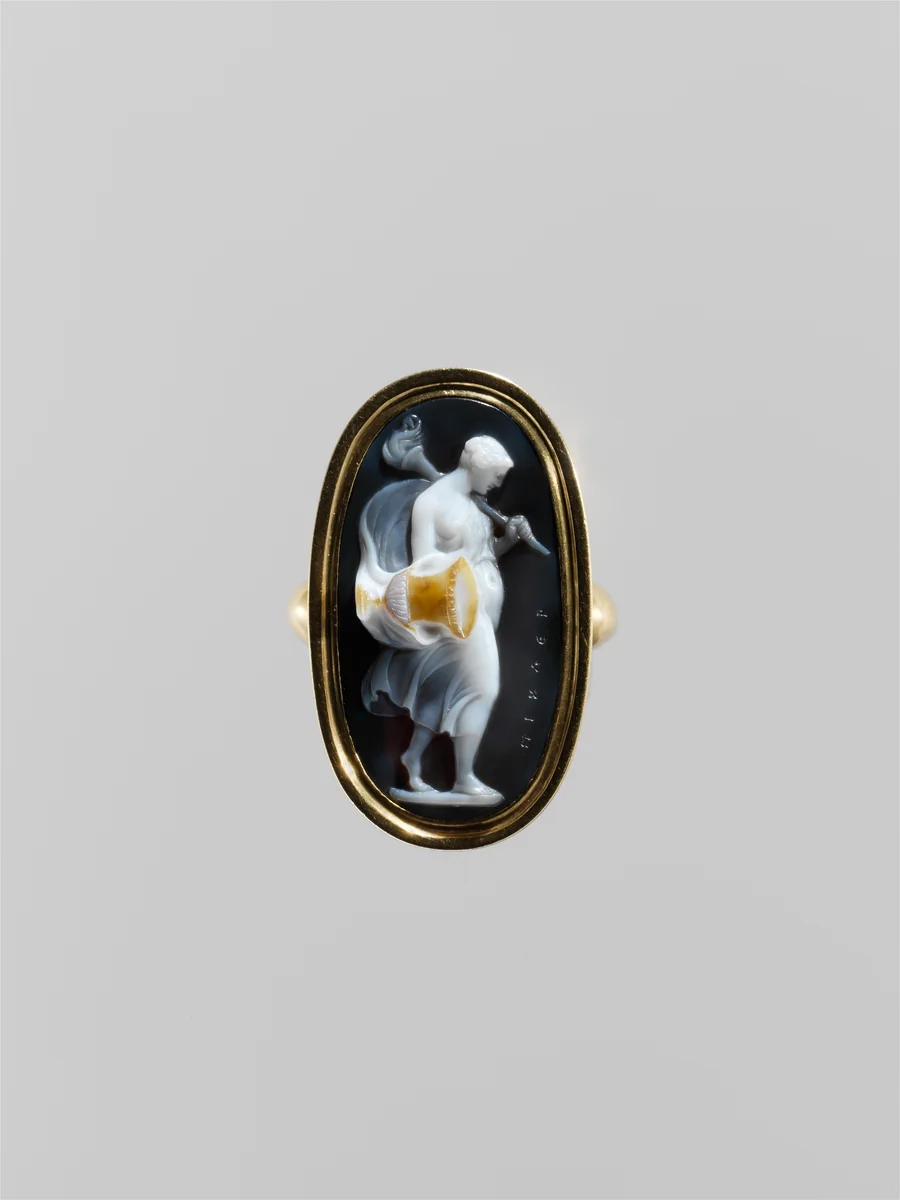 Young woman with a torch and vase by Giovanni Pichler, other, 1765-1795