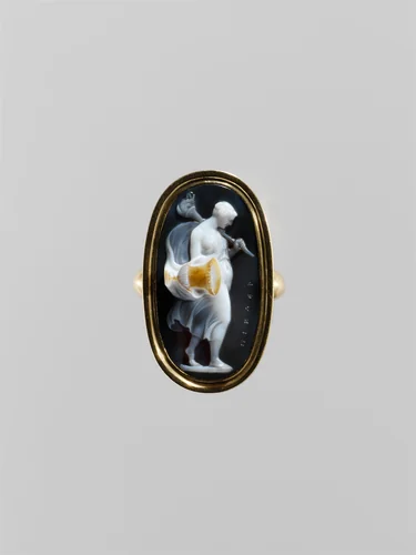 Young woman with a torch and vase by Giovanni Pichler, other, 1765-1795